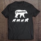 Tadostore Vintage Grandma Bear 4 Cubs Mother's Day Tee Shirt