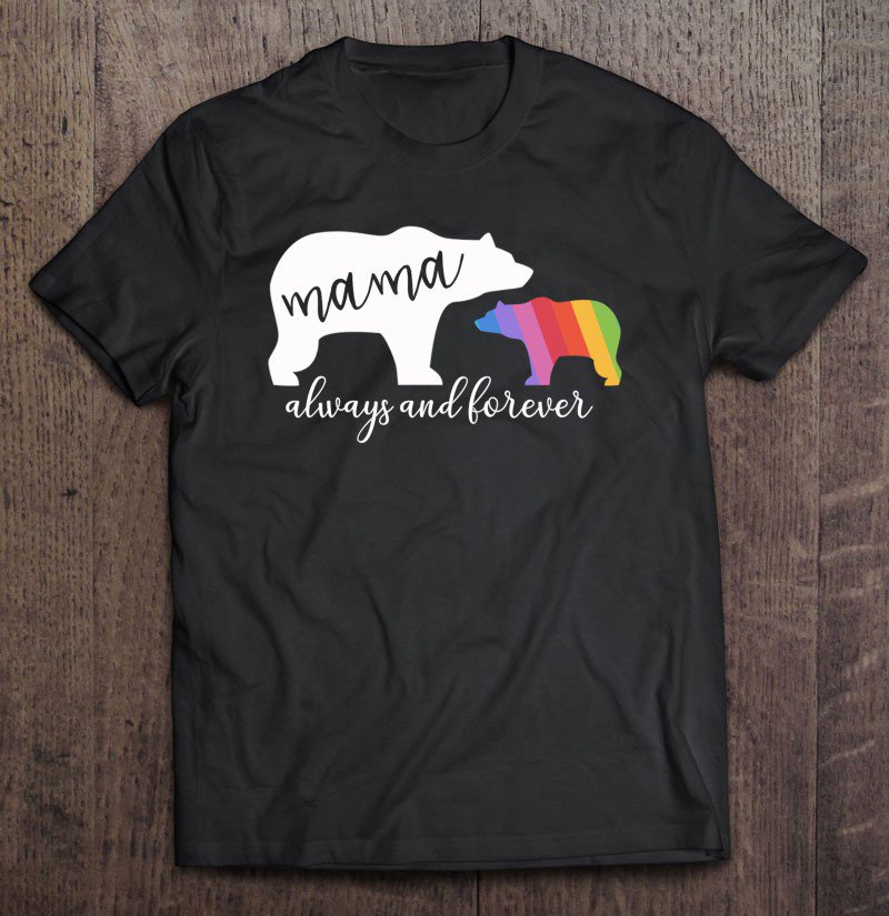 Tadostore Mama Bear Gay Pride Momma And Mom 2018 Lgbtq Tee Shirt