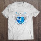 Tadostore I Am The Mother Of An Angel He's My Son Diamond Wings Tee Shirt