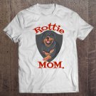 Tadostore Womens Rottie Mom Premium Tee Shirt