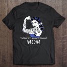 Tadostore Womens Tattooed And Awesome Mom , Inked Mom Shirt Tee Shirt