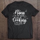 Tadostore Womens Nana Is My Name And Cooking Is My Game Funny Grandmother Tee Shirt