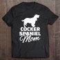 Tadostore Womens Cocker Spaniel Mom Tee Shirt