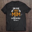Tadostore This Is My Tired Mom Costume Funny Halloween Candy Police Tee Shirt