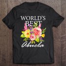 Tadostore Womens World's Best Abuela Hispanic Spanish Grandma Mother's Day Tee Shirt