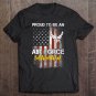 Tadostore Proud Air Force Mamaw Funny American Flag Tee Shirt