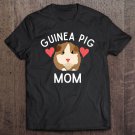 Tadostore Cute Guinea Pig Mom Lover Gift Red Hearts Funny Pet Owner Tee Shirt