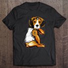 Tadostore Beagle Dog Tattoo I Love Mom Mother's Day Gift Tee Shirt