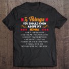 Tadostore 5 Things You Should Know About My Nonna Perfect Gift Tee Shirt