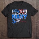 Tadostore Proud Navy Mom Patriotic Sailor Shirt Mothers Day Tee Shirt
