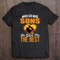 Tadostore When God Made Sons He Gave Me The Best Mom And Son Silhouette Sunset Tee Shirt