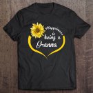 Tadostore Granna Gift Happiness Is Being A Granna Pullover Tee Shirt