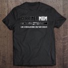 Tadostore Clarinet Mom Shirt, Funny Cute Marching Band Gift Tee Shirt