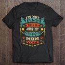 Tadostore I'm Not Yelling This Is Just My Goldendoodle Mom Voice Gift Tee Shirt