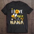Tadostore I Love Being A Nana Sunflower And Bee Lover Tee Shirt