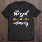 Tadostore Blessed Mommy Shirt Mom Gift Family Matching Thanksgiving Tee Shirt