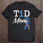 Tadostore T1d Mom Sweater Type 1 Diabetes Womens Ribbon Tee Shirt