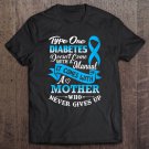 Tadostore Womens Type One Diabetes Doesn't Come With A Manual Mother V-Neck Tee Shirt