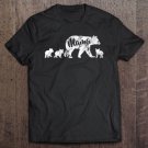 Tadostore Womens Mama Bear Shirt With Three Cute Bear Cubs - Mothers Day Gift V-Neck Tee Shirt