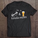 Tadostore Womens Womens Rugby Mom Beer - Sassy And Funny, Ladies Love Sports Tee Shirt
