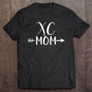 Tadostore Xc Mom & Arrow In White Text Runner Gift Acn075b Tee Shirt