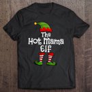 Tadostore The Hot Mama Elf Matching Family Group Christmas Party Tee Shirt