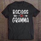 Tadostore Womens Badass Gramma Mothers Day Buffalo Plaid Grandmother Grandma Tee Shirt