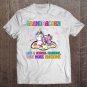 Tadostore Grandmacorn Like A Normal Grandma Sewing Unicorn Tee Shirt