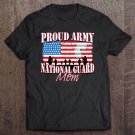 Tadostore Proud Army National Guard Mom Dog Tag Flag Shirt Mothers Day Tee Shirt