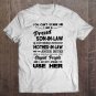 Tadostore You Can't Scare Me I Am A Proud Son In Law Of A Freaking Awesome Mother In Law Tee Shirt
