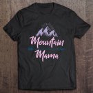 Tadostore Vintage Distressed Pastel Mountain Mama Tee Shirt