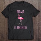 Tadostore Womens Gifts Mama Flamingo Summer Pink Bird Tee Shirt