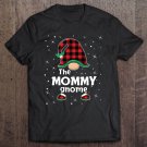 Tadostore Mommy Gnome Buffalo Plaid Matching Christmas Gift Pajama Tee Shirt