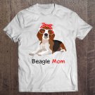 Tadostore Beagle Mom Dog Bandana Pet Lover Gift Womens Beagle Tee Shirt