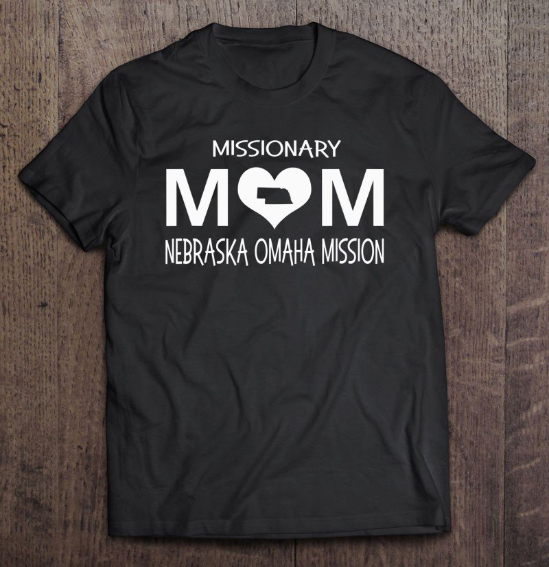 Tadostore Nebraska Omaha Mission Tee Shirt