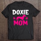 Tadostore Doxie Mom Womens Dachshund Weiner Lovers Tee Shirt