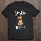 Tadostore Womens Womens Cute Yorkie Mom Dog Tee Shirt