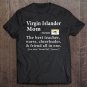 Tadostore Womens Virgin Islander Mom Definition Tee Us Virgin Islands Flag Tee Shirt