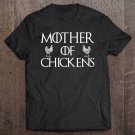 Tadostore Chicken Lady Quote Gift, Mother Of Chicken Tee Shirt