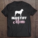 Tadostore Womens Mastiff Mom Tee Shirt