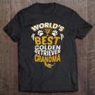 Tadostore World's Best Golden Retriever Grandma Tee Shirt