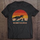 Tadostore Mommy Dinosaur Mommysaurus 2 Two Kids Son Daughter Mom Gift Pullover Tee Shirt