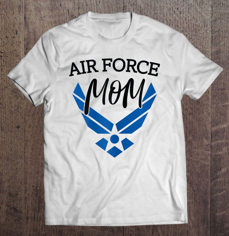 Tadostore Womens Logo Airforce Mom Shirts For Women-Cool Gifts For Moms Tee Shirt