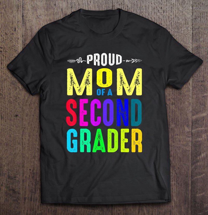 Tadostore 2Nd Grade Shirt Proud Mom Of An Awesome Second Grader Tee Shirt