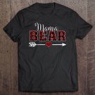 Tadostore Mama Bear Buffalo Plaid Arrow Heart Mom Christmas Pajama Tee Shirt