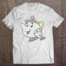 Tadostore Beauty And The Beast Mrs. Potts And Chip Mother's Day Tee Shirt