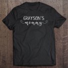 Tadostore Grayson's Mommy Shirt For Moms With A Child Named Grayson Tee Shirt