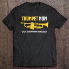 Tadostore Trumpet Mom Shirt, Funny Cute Marching Band Gift Tee Shirt