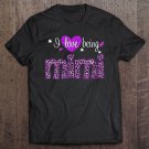Tadostore Womens Mothers Day Leopard I Love Being Mimi Costume Gift Womens V-Neck Tee Shirt