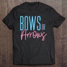 Tadostore Cute Bows Or Arrows Gender Reveal Party Idea For Women Tee Shirt